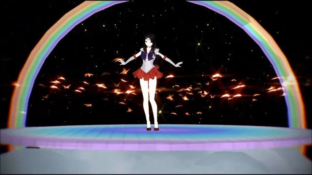 {MMD} Sailor Mars (Ray Hino) Megu Megu Fire Endless Night