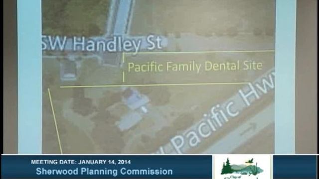 Sherwood Planning Commission - January 14, 2014