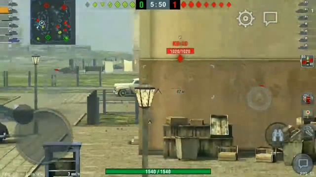 World of Tanks Blitz сигнал бой на Тигре 1. смотреть онлайн