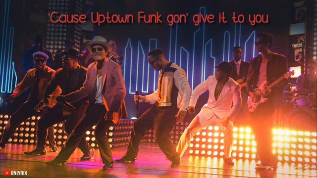 Mark Ronson Feat. Bruno Mars - Uptown Funk (Lyrics) 🎵 смотреть онлайн