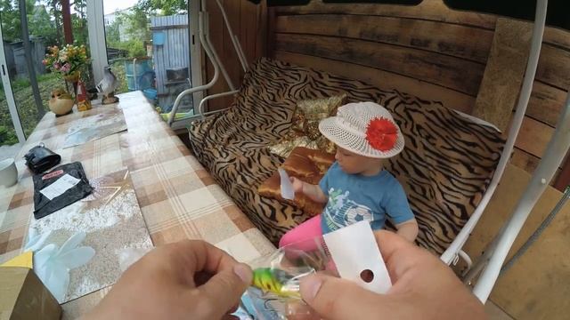 Воблеры из Китая -Lures from China (посылки открываем с малышом) смотреть онлайн