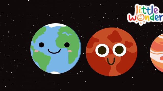 We Are The Planets Song | planets Names | Nursery Rhymes |For kids and Toddlers |#preschool смотреть онлайн