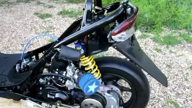 Honda スーパー Dio ZX AF28 transmission side смотреть онлайн