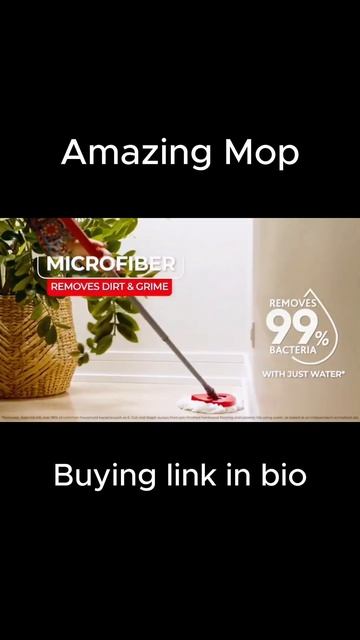 O-Cedar Easy Wring Microfiber Spin Mop #youtubeshorts смотреть онлайн