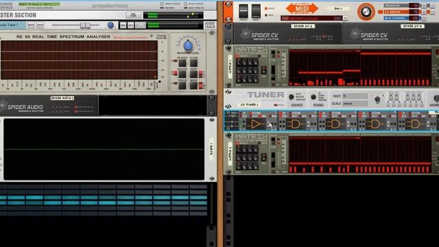 Propellerhead Reason - CV experiments PART 1 смотреть онлайн