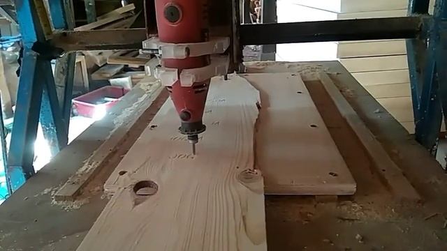 membuat gantungan kunci dengan mesin cnc//cnc router rakitan смотреть онлайн