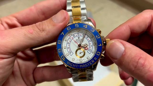 Rolex Yacht Master ll Review + Unboxing смотреть онлайн