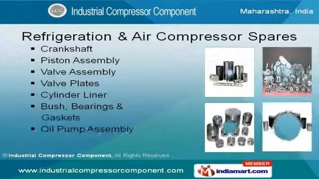 Refrigeration Compressor Spares by Industrial Compressor Component, Mumbai смотреть онлайн