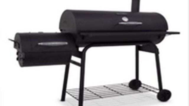 Char-Broil American Gourmet 400 Series Offset Smoker Grill смотреть онлайн