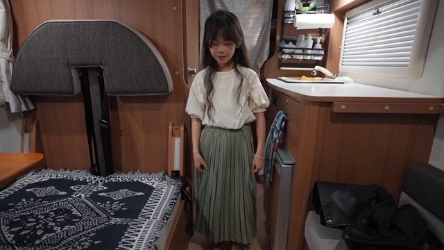 【出張車中泊】30代家族キャンピングカーの使い方｜高級日本酒と出来合いおでん｜神奈川無料キャンプ場で車中泊｜海老名ワークマン新店舗