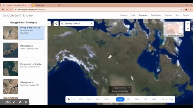 Timelapse Di Google Earth Engine_come è Cambiato Il Nostro Pianeta