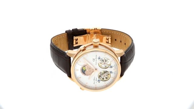 CARL VON ZEYTEN DURBACH DUAL BALANCE MOONPHASE AUTOMATIC OPEN-HEART CVZ0060RWH Zegarek / Watch 360 смотреть онлайн