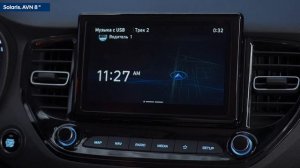 2022 Hyundai Solaris - Обзор функций мультимедиа. Горячие клавиши