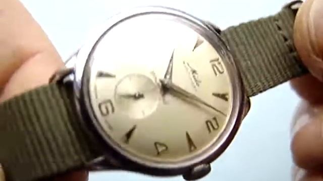 34 mm MEN'S vintage MIDO automatic steel WRISTWATCH GOOD CONDITION 1950s смотреть онлайн