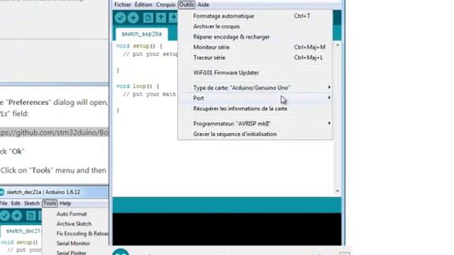 STM32 configuration Arduino смотреть онлайн