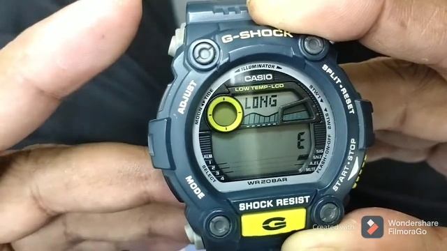how to set the time on casio g-shock g-7900 time setting смотреть онлайн
