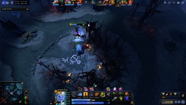 macdaking (Rank 2) plays Monkey King Dota 2 Full Game смотреть онлайн