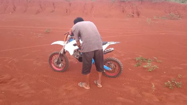 Jupiter Modifikasi Jadi Trail Mini