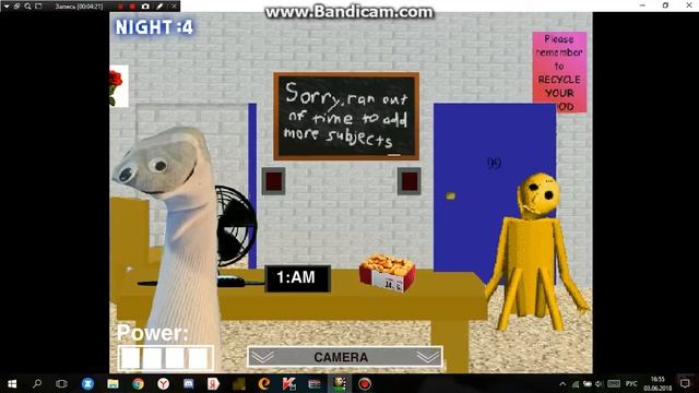 ГОЛДЕН БАЛДИ ИДИ В ПОПУ! I Five nights at baldi's смотреть онлайн