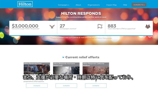 Hilton Corporate Responsibility - Travel with Purpose смотреть онлайн