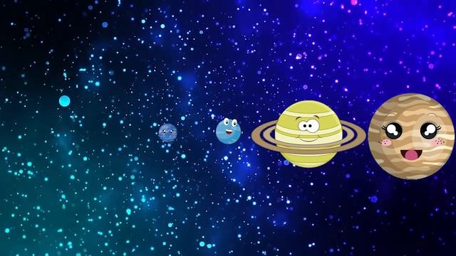 DANCING PLANETS For BABY | Children Planet SONG | Solar System  | 8 Planets Order Song
