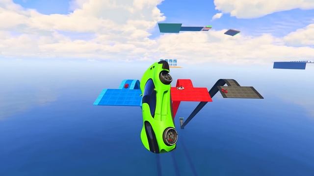 SHINCHAN AND FRANKLIN TRIED THE IMPOSSIBLE HOUSE POINTS RAMP PARKOUR CHALLENGE GTA 5 смотреть онлайн