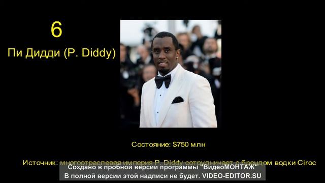 Топ 10 самых богатых звезд 2017 форбс