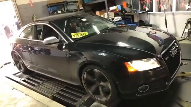 Supercharged Sunday Dyno Day - Tesla Swapped Audi S5 Dyno смотреть онлайн