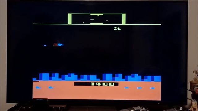 1981 Atari 2600 Defender Video Game On The Atari 2600+