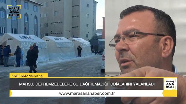 Marsu, Depremzedelere Su Dağıtılmadığı İddialarını Yalanladı смотреть онлайн