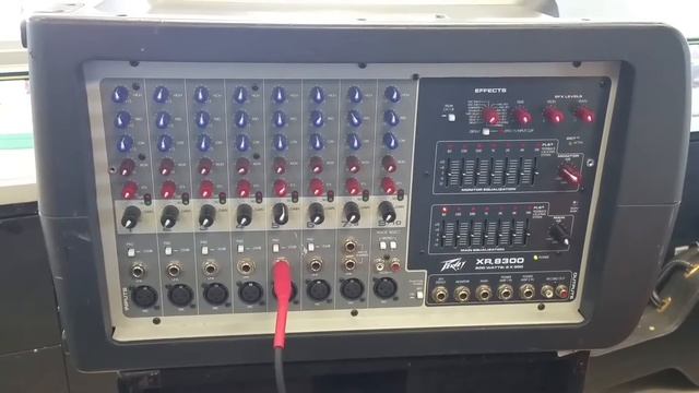 Peavey XR8300 test to show working at Lucky pawn ebay seller robertpawn01 video 1 смотреть онлайн