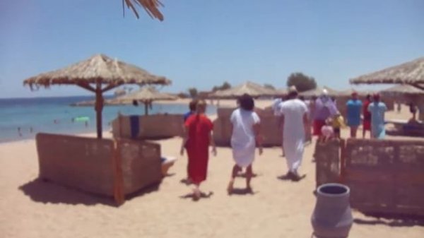 Пляж отеля Mercure Hurghada