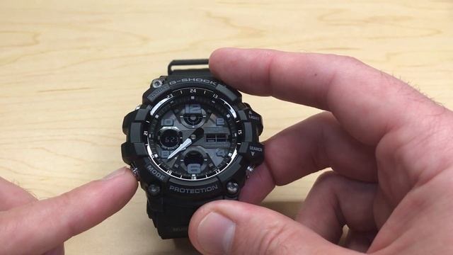 Casio Mudmaster G-Shock: General Settings Overview (GSG-100-1) смотреть онлайн
