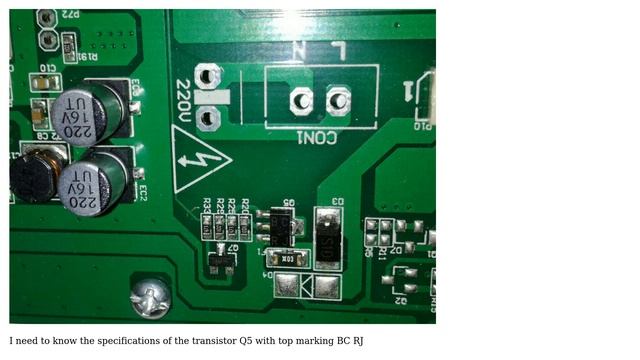 Electronics: Identify SMD transistor - top marking BC RJ смотреть онлайн