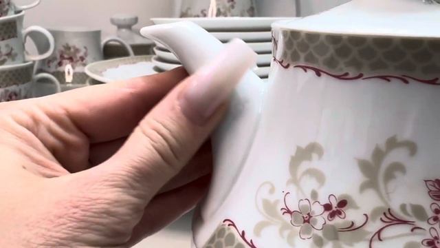Фарфоровый сервиз ГДР Ингласур