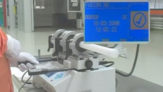 GEORG FISCHER CZ - ukázka IR svařování смотреть онлайн