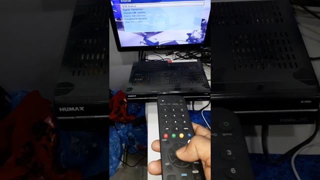 Humax Receiver Password Reset
