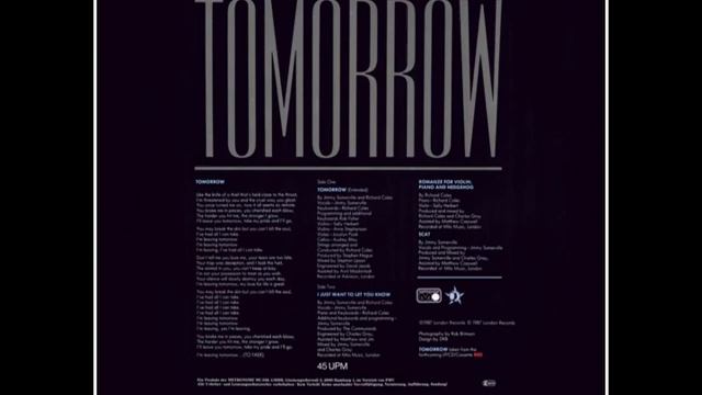 Legends of Vinyl Presents The Communards - Romance For Violin, Piano And Hedgehog 1987 смотреть онлайн