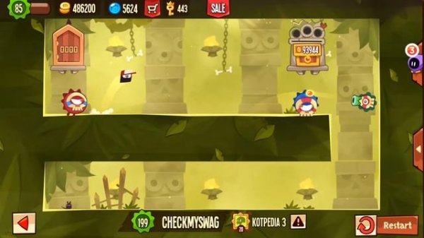 King Of Thieves - Base 7 Hard Layout Solution 60fps