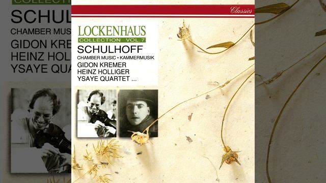 Schulhoff: String Quartet No. 2: 1. Allegro agitato смотреть онлайн