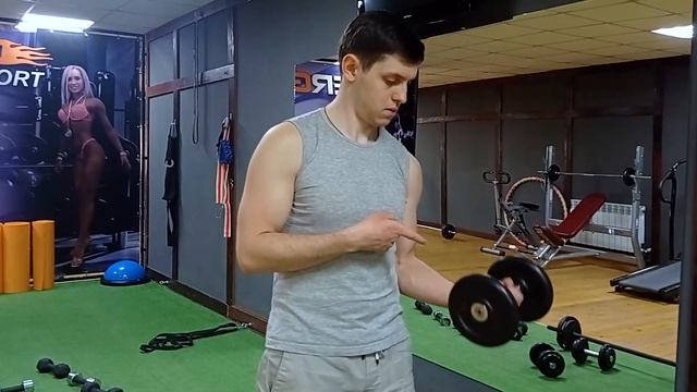 Как накачать Бицепс в зале | Саня Поглазов смотреть онлайн