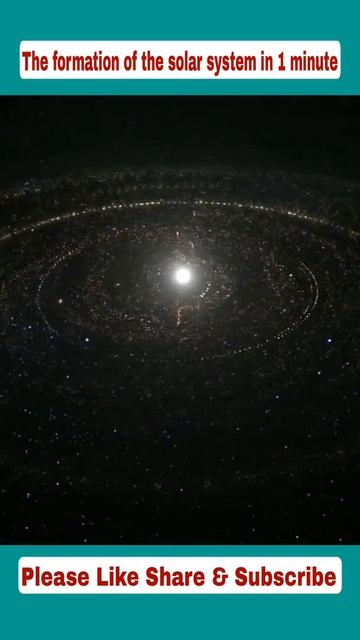 The formation of the solar system #shorts #trending #solarsystem смотреть онлайн