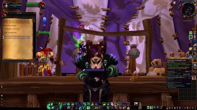 Darkmoon Faire Leatherworking Quest смотреть онлайн