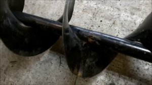 ремонт и доработка бюджетных шнеков для мотобуров