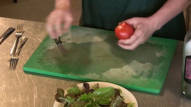 Tomato Salad Recipes : Tomato Tossed Salad смотреть онлайн