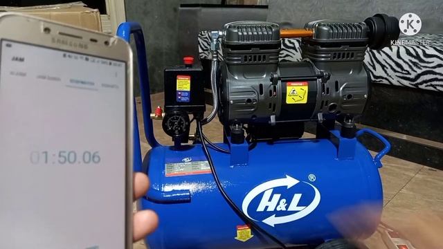 REVIEW Compresor H&L N1HP 24L OILLESS смотреть онлайн