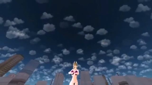 Mmd Giantess Growth | Giant Cute Girl Biger Then Planet | Added Sound
