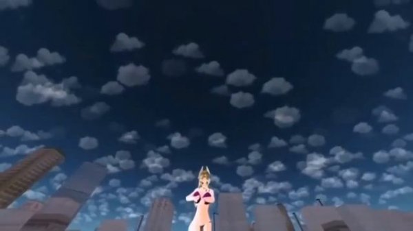 Mmd giantess growth | giant cute girl biger then planet | added sound