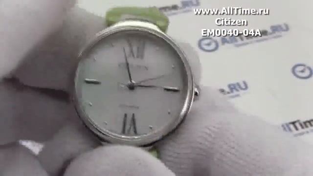 Обзор. Женские наручные часы Citizen EM0040-04A смотреть онлайн