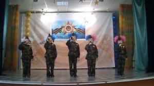 Песня "Спасибо, дедушка, тебе" О.Васюкова. Конкурс патриотической песни.  2 место.